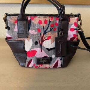 Fossil Women's Multicolor Satchel Bag